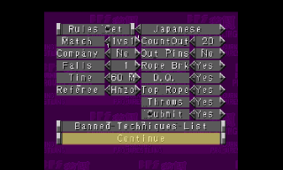 Screenshot Thumbnail / Media File 1 for Gekitou Burning Pro Wrestling (Japan) [En by Phil v1.0]